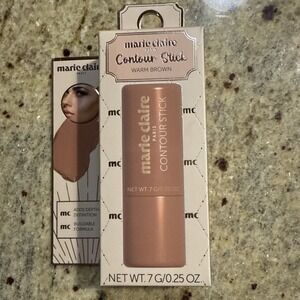 MARIE CLAIRE "Paris" Buildable Contour Stick (Warm Brown) NIB - Fast + Gift !